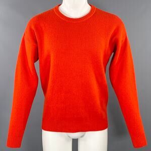 JOHN ELLIOTT Size S Red Cashmere Crew Neck Sweater